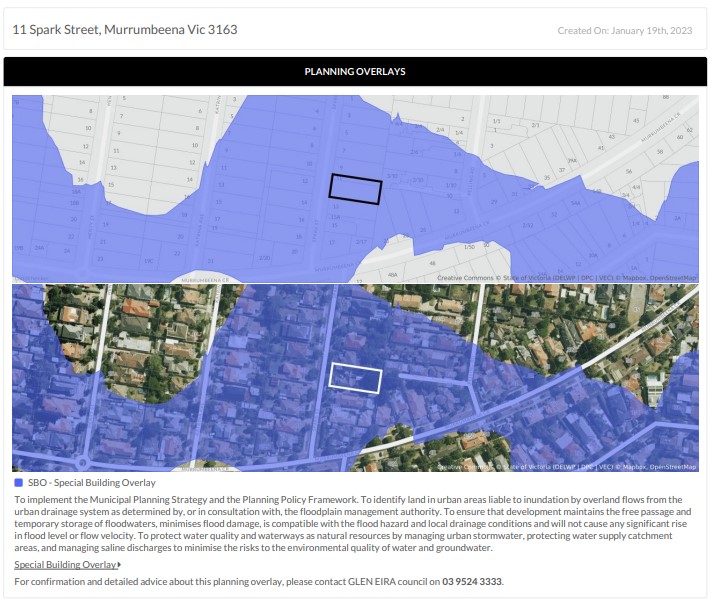 Property development report