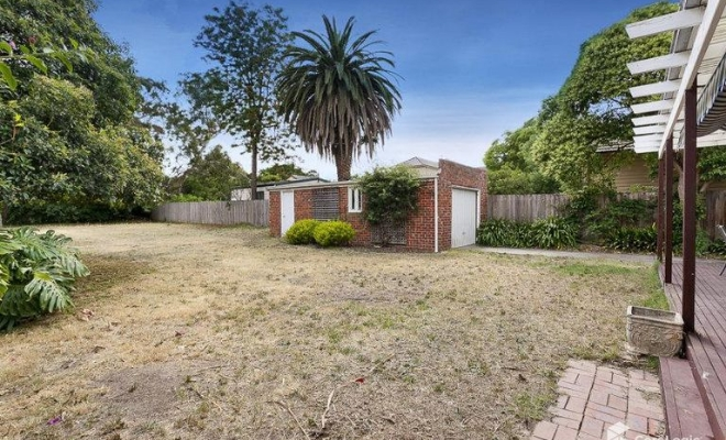 house with big lawn